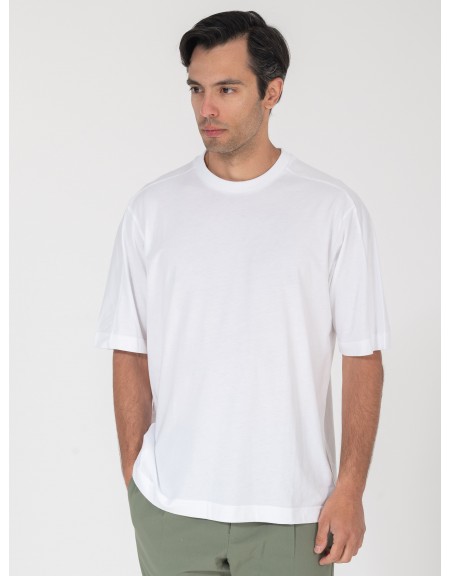 NINETEEN T-shirt K25-1016 Λευκό NINETEEN - 3