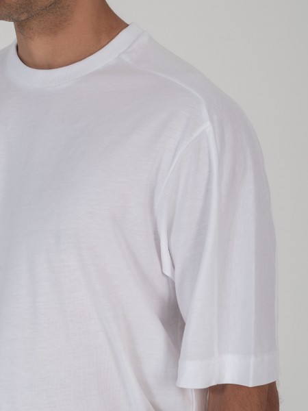 NINETEEN T-shirt K25-1016 Λευκό NINETEEN - 5