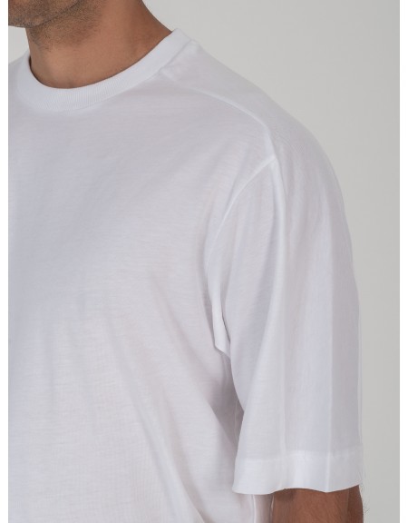 NINETEEN T-shirt K25-1016 Λευκό NINETEEN - 5