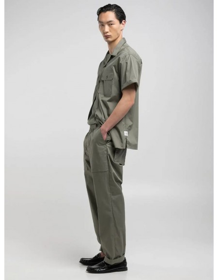 REPLAY SARTORIALE Πουκάμισο κοντομάνικο M4116.000.84407L7.835 Λαδί REPLAY - 3