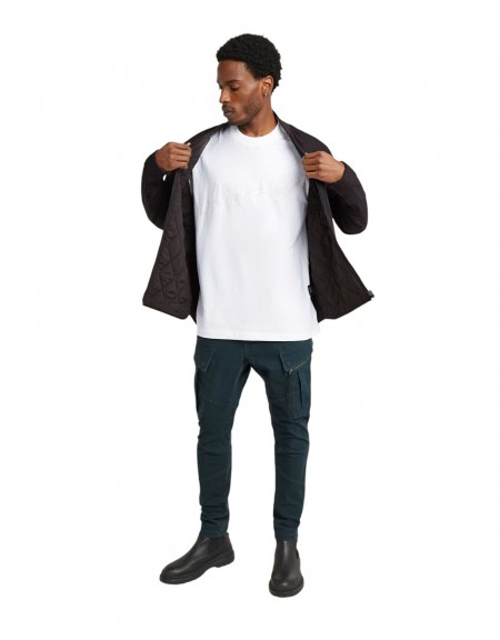 G-STAR RAW Φούτερ κοντομάνικο D25148-C784-110 FLOCK G-SCRIPT LOOSE R T Λευκό G-STAR RAW - 4