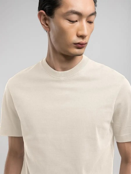 REPLAY SARTORIALE Short sleeve sweatshirt M6246.000.23804.801 White REPLAY - 5