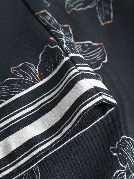 GABBA Βερμούδα PORTER LOFI Μαύρο - Floral GABBA - 3