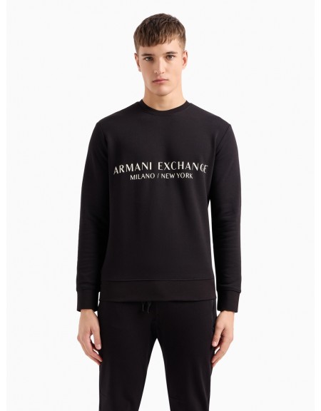 ARMANI EXCHANGE Sweatshirt 8NZM88 ZJKRZ Black Armani Exchange - 1