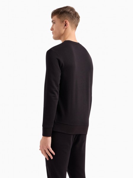 ARMANI EXCHANGE Sweatshirt 8NZM88 ZJKRZ Black Armani Exchange - 4