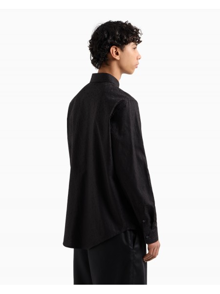 ARMANI EXCHANGE Shirt XM000431 AF13131 Black Armani Exchange - 3