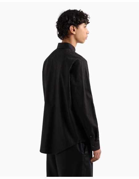 ARMANI EXCHANGE Shirt XM000431 AF13131 Black Armani Exchange - 3