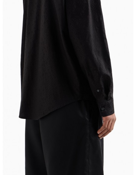 ARMANI EXCHANGE Shirt XM000431 AF13131 Black Armani Exchange - 4