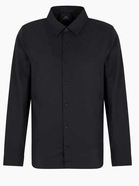 ARMANI EXCHANGE Shirt XM000431 AF13131 Black Armani Exchange - 5