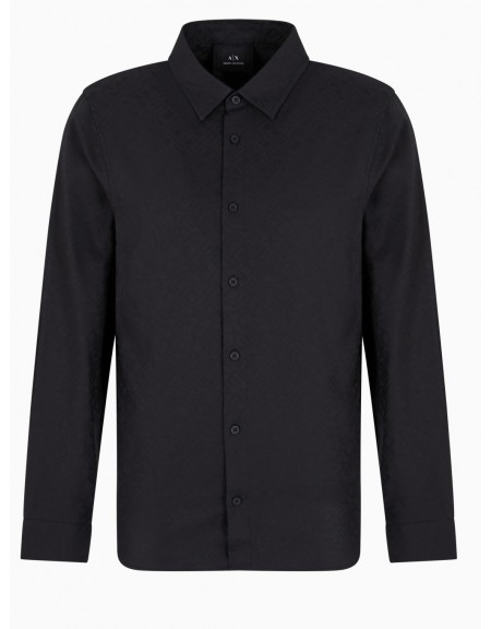 ARMANI EXCHANGE Shirt XM000431 AF13131 Black Armani Exchange - 5