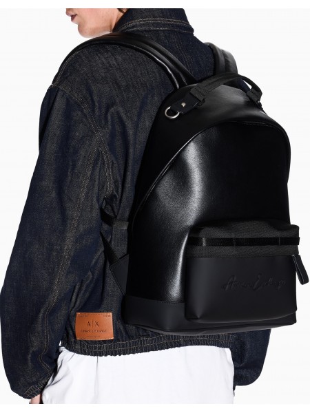 ARMANI EXCHANGE Backpack XM000233 AF12131 Black Armani Exchange - 2