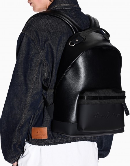 ARMANI EXCHANGE Backpack XM000233 AF12131 Black Armani Exchange - 2
