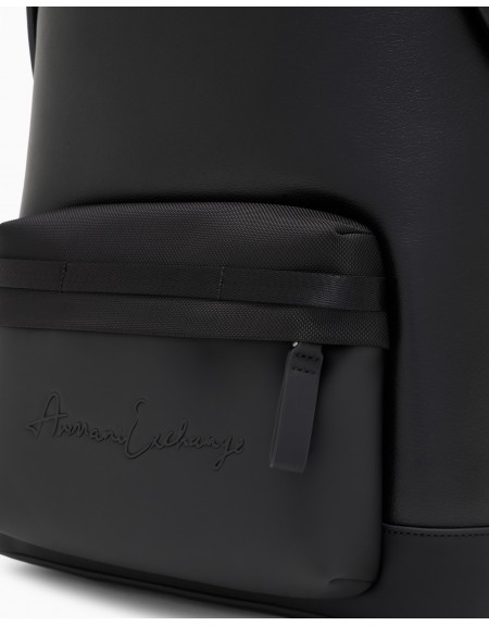 ARMANI EXCHANGE Backpack XM000233 AF12131 Black Armani Exchange - 4