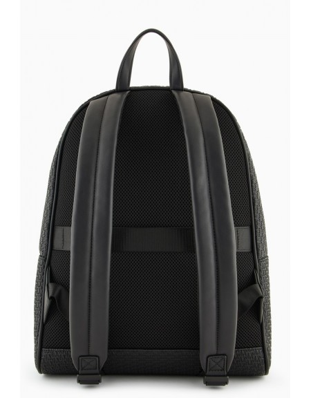 ARMANI EXCHANGE Leather Backpack XM000156 AF11928 Black Armani Exchange - 5