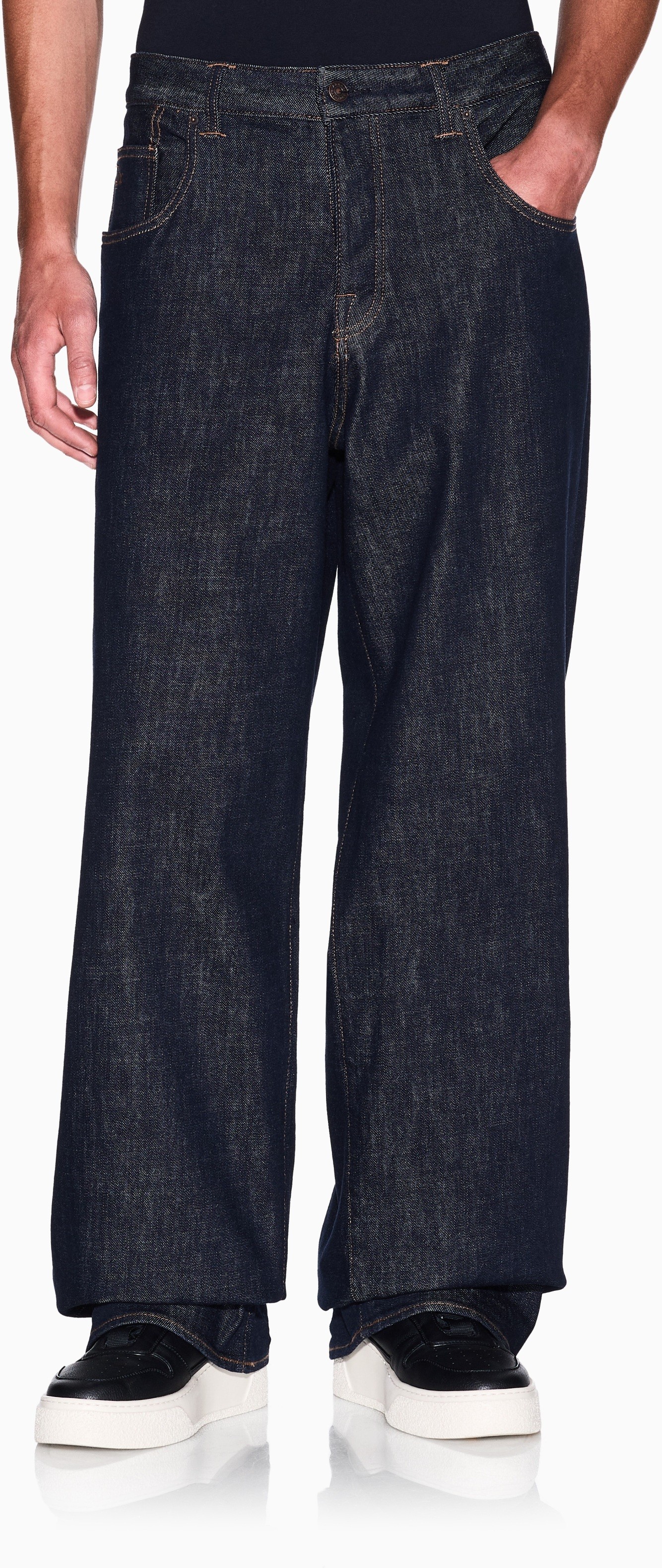 ARMANI EXCHANGE Jean pants XM000076 AF12284 TYPE BAGGY Dark blue