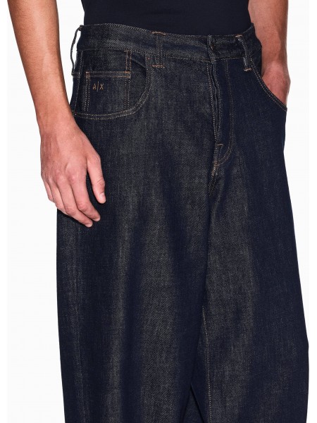 ARMANI EXCHANGE Jean παντελόνι XM000076 AF12284 TYPE BAGGY Μπλε σκούρο Armani Exchange - 3