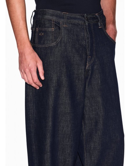 ARMANI EXCHANGE Jean παντελόνι XM000076 AF12284 TYPE BAGGY Μπλε σκούρο Armani Exchange - 3