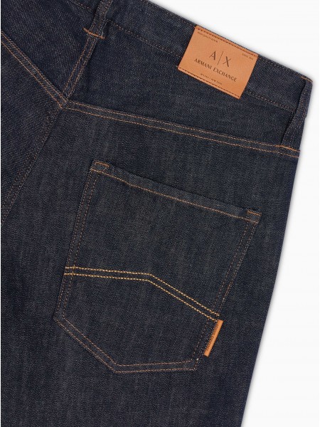 ARMANI EXCHANGE Jean παντελόνι XM000076 AF12284 TYPE BAGGY Μπλε σκούρο Armani Exchange - 4