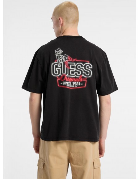 GUESS ORIGINALS T-shirt M5GI62KK8FQ4-JTM0 Black GUESS - 2