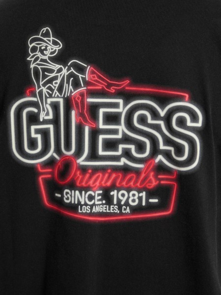 GUESS ORIGINALS T-shirt M5GI62KK8FQ4-JTM0 Black GUESS - 6
