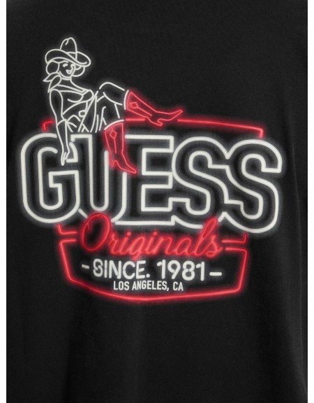 GUESS ORIGINALS T-shirt M5GI62KK8FQ4-JTM0 Black GUESS - 6