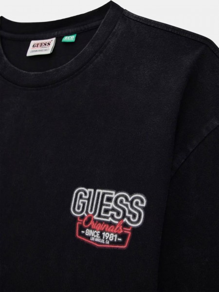 GUESS ORIGINALS T-shirt M5GI62KK8FQ4-JTM0 Black GUESS - 7