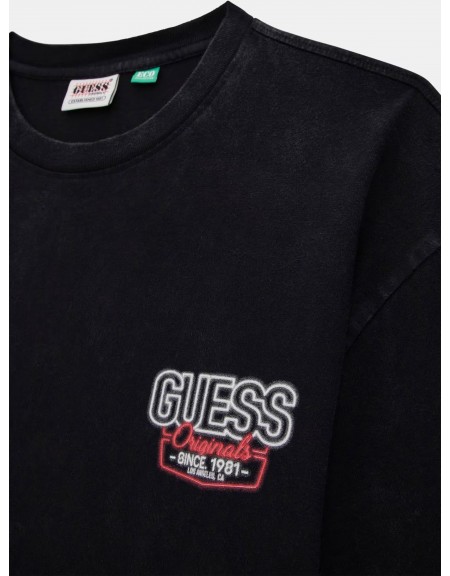 GUESS ORIGINALS T-shirt M5GI62KK8FQ4-JTM0 Black GUESS - 7