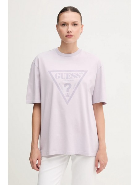 GUESS ORIGINALS T-shirt M5GI10K8FQ4-F4M6 light Purple GUESS - 1