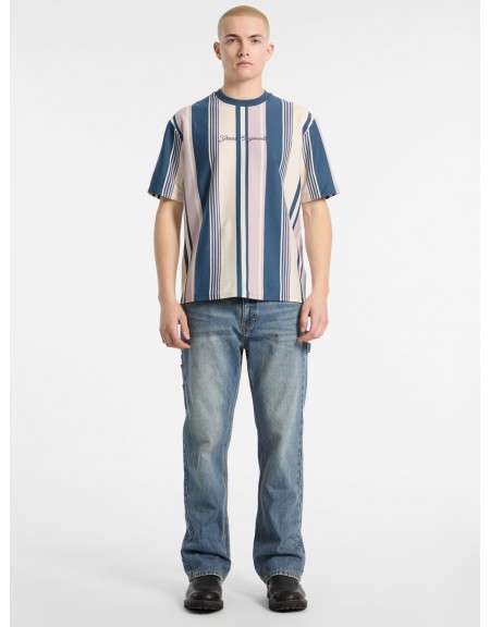 GUESS ORIGINALS T-shirt M5GI59K8FQ4-540N Blue - Lilac - Ecru GUESS - 4