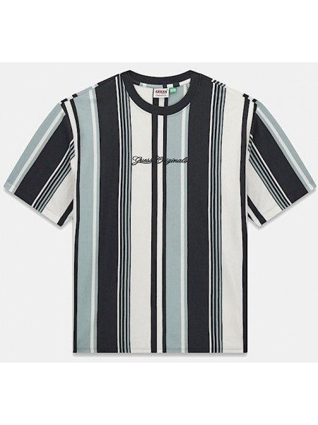 GUESS ORIGINALS T-shirt M5GI59K8FQ4-594B Black - Ecru - Petrol GUESS - 6