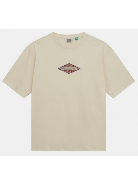 GUESS ORIGINALS T-shirt M5GI69K8FQ4-G053 Beige GUESS - 7