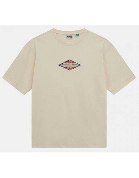 GUESS ORIGINALS T-shirt M5GI69K8FQ4-G053 Beige GUESS - 7