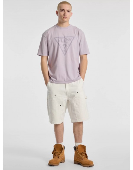 GUESS ORIGINALS Βερμούδα Jean M5GG40D5C2B-GWEC Λευκό GUESS - 3