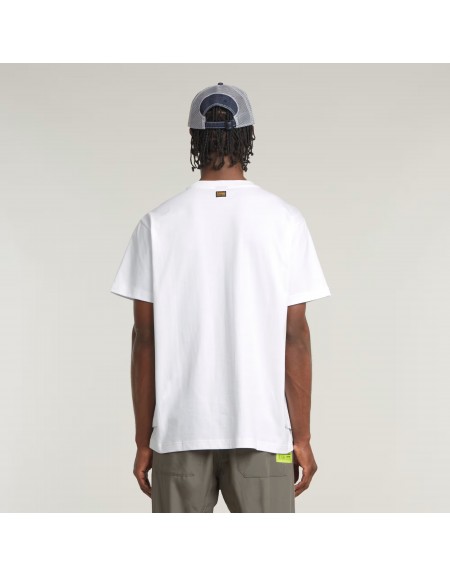 G-STAR RAW T-shirt D26609-C784-110 SIGNE JERSEY White G-STAR RAW - 3