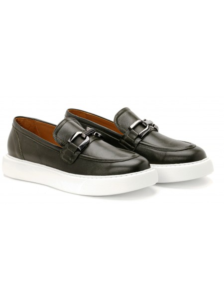 FENOMILANO Loafer παπούτσι δερμάτινο 3075-25 Λαδί FENOMILANO - 1