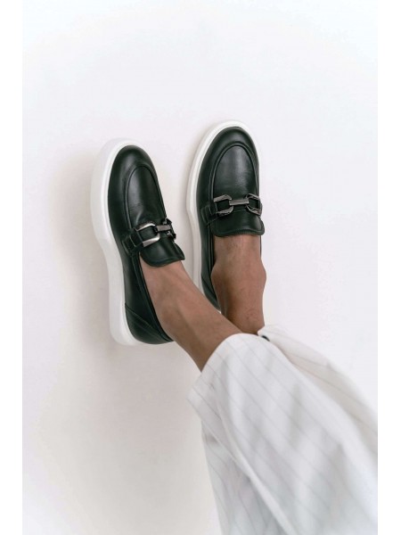 FENOMILANO Loafer παπούτσι δερμάτινο 3075-25 Λαδί FENOMILANO - 3