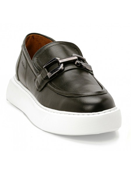FENOMILANO Loafer παπούτσι δερμάτινο 3075-25 Λαδί FENOMILANO - 4