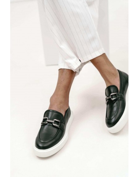 FENOMILANO Loafer παπούτσι δερμάτινο 3075-25 Λαδί FENOMILANO - 5