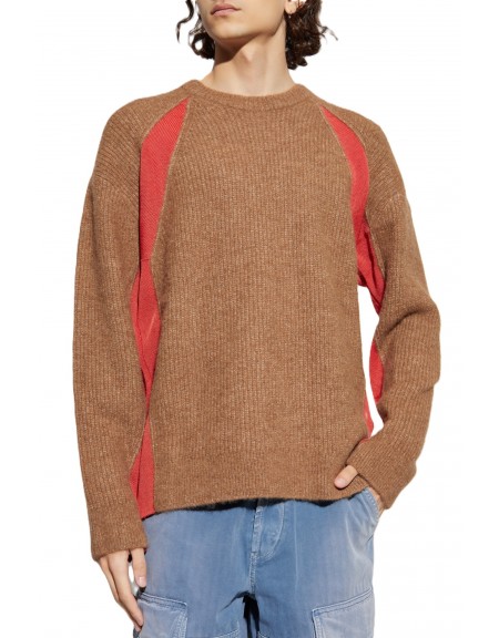 DIESEL Knitted Sweater A18887-0JLCD-79TA K-LOLLO Brown DIESEL - 3