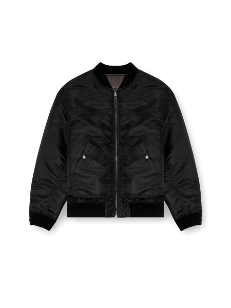 DIESEL Bomber jacket A14408 0HCAS 9XX J-HELD JACKET Black DIESEL - 5