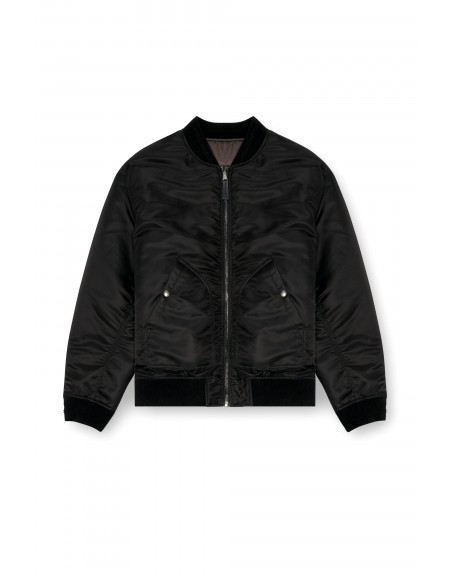 DIESEL Bomber jacket A14408 0HCAS 9XX J-HELD JACKET Black DIESEL - 5
