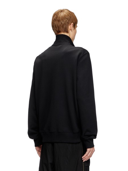 DIESEL Sweatshirt A11439 0BMBJ 9XX S-GINNI-ZIP Black DIESEL - 3