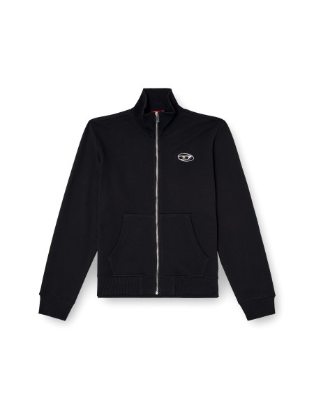 DIESEL Sweatshirt A11439 0BMBJ 9XX S-GINNI-ZIP Black DIESEL - 4