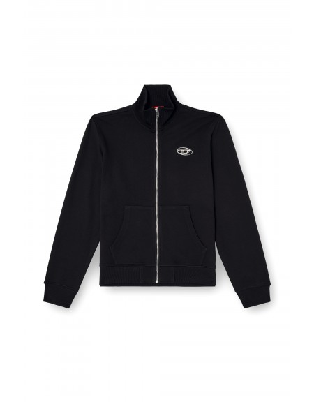 DIESEL Sweatshirt A11439 0BMBJ 9XX S-GINNI-ZIP Black DIESEL - 4
