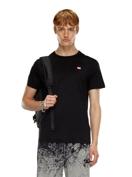 DIESEL T-shirt A14819 0SKAF 100 T-MEGOR-9XX Black DIESEL - 1