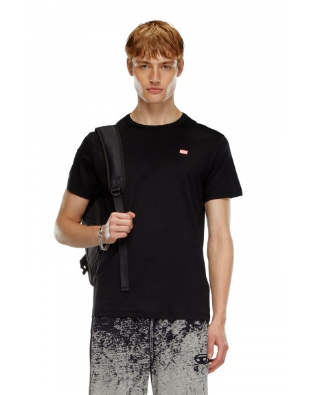DIESEL T-shirt A14819 0SKAF 100 T-MEGOR-9XX Black DIESEL - 1
