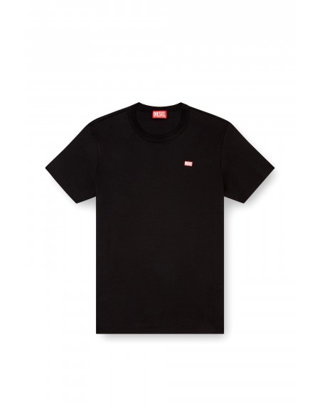 DIESEL T-shirt A14819 0SKAF 100 T-MEGOR-9XX Black DIESEL - 4