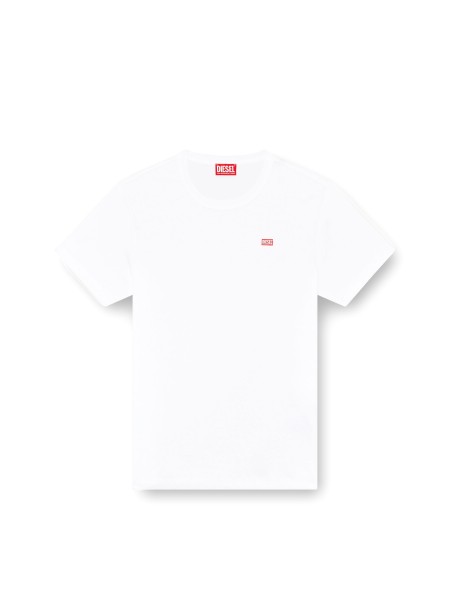 DIESEL T-shirt A14819 0SKAF 100 T-MEGOR-K77 White DIESEL - 4