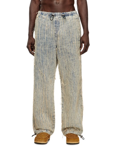 DIESEL Jean pants A19277 0CMBZ 01 D-MARTIAL-54 Beige DIESEL - 2