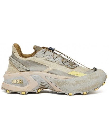 DIESEL Sneaker Y03444 P8140 HA947 D-CAGE RUNNER Khaki - Grey - Beige DIESEL - 2